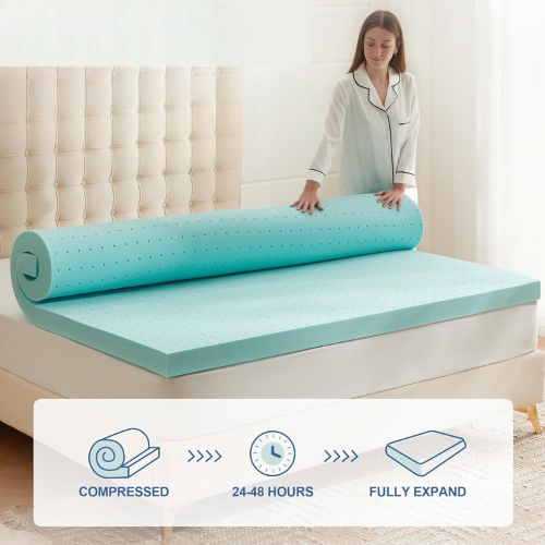 Zen Mattress Topper for Restful, Pain-Free Sleep