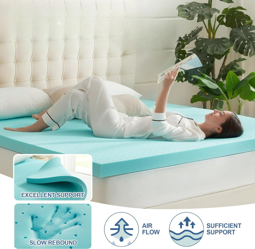 Zen Mattress Topper for Restful, Pain-Free Sleep